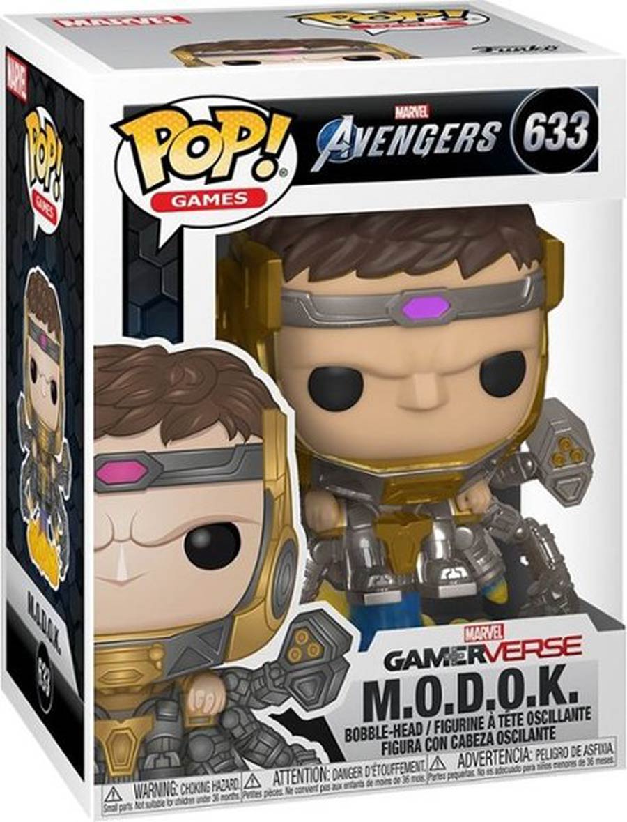 POP Marvel Marvels Avengers Game MODOK Vinyl Bobble Head