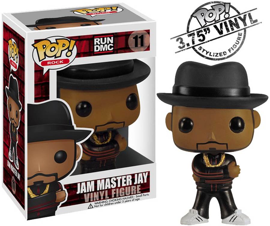 POP Rocks Run-DMC Jam Master Jay Vinyl Figure
