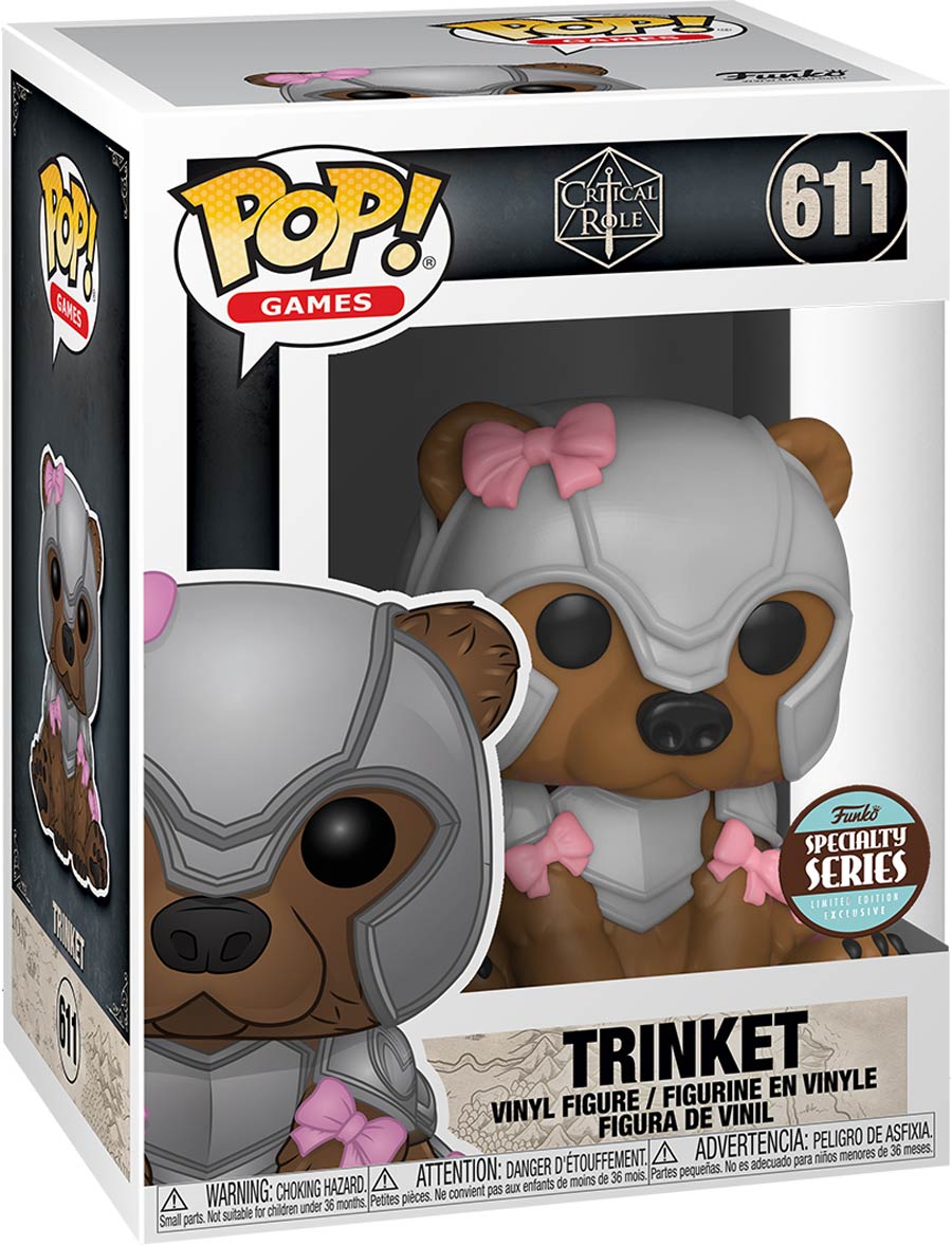 POP Games Vox Machina Armoured Trinket Vinyl Figure