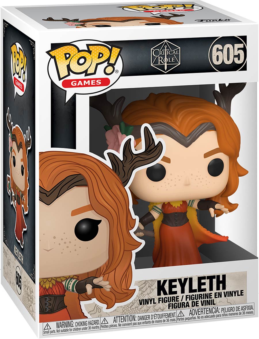 POP Games Vox Machina Keyleth Vinyl Figure