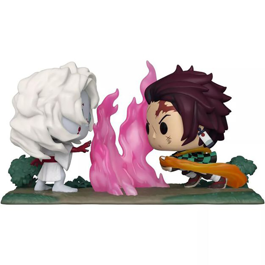 POP Moment Demon Slayer Tanjiro vs Rui Vinyl Figure
