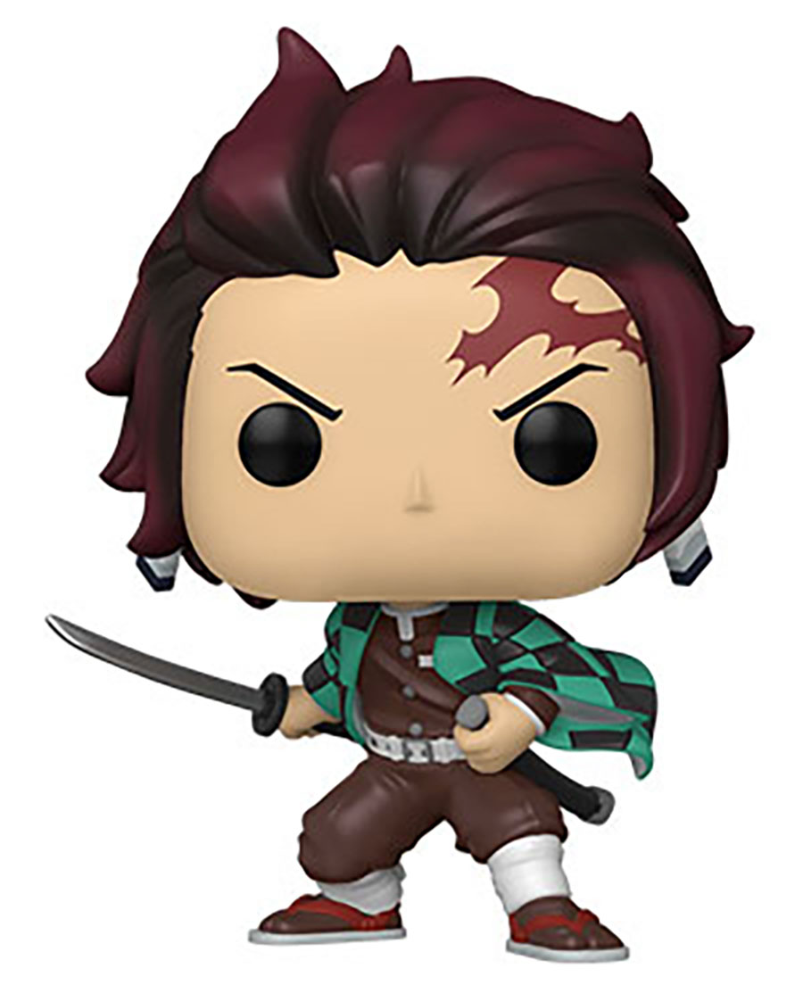 POP Animation Demon Slayer Tanjiro Kamado Vinyl Figure