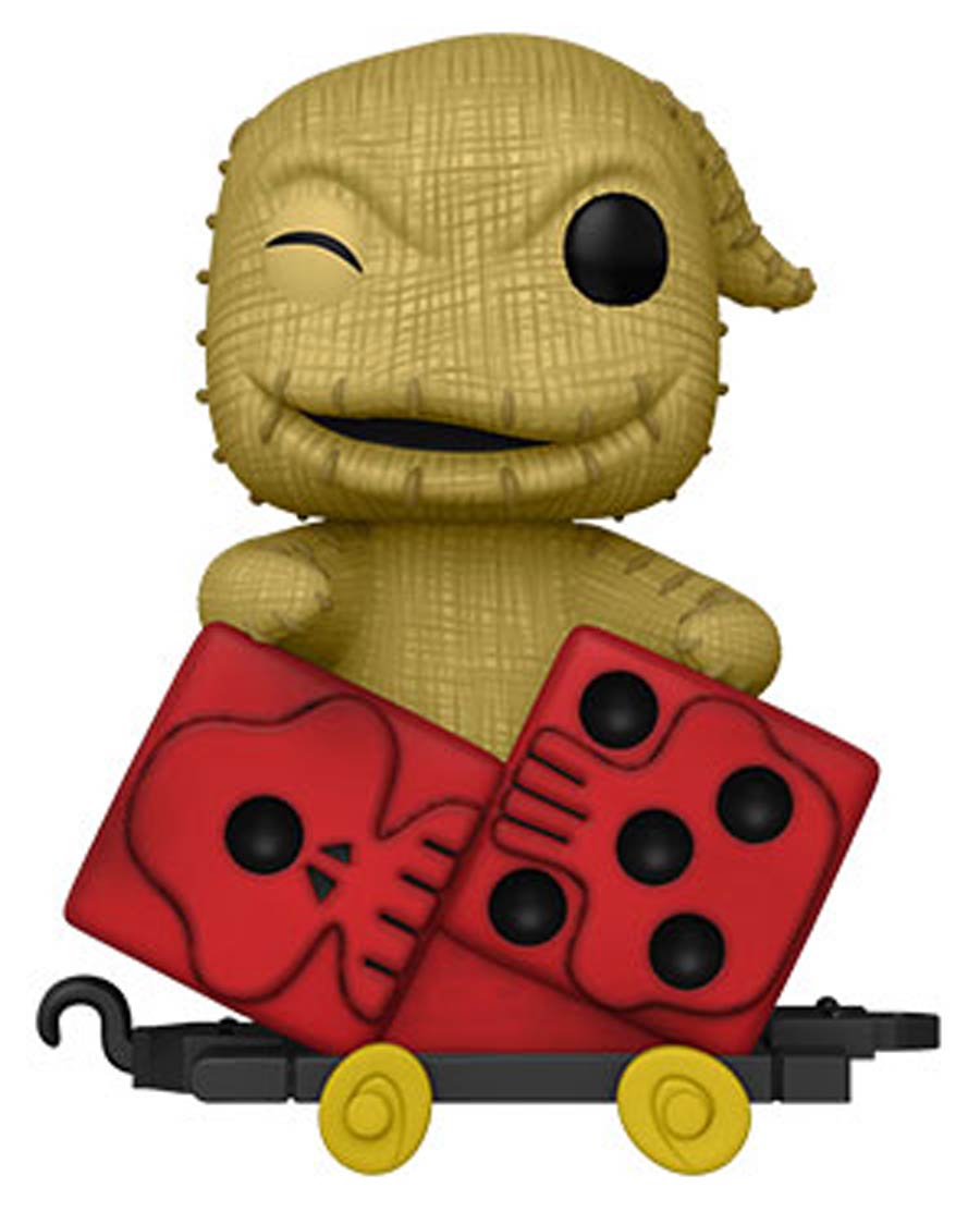 POP Train Nightmare Before Christmas Oogie In Dice Cart Vinyl Figure