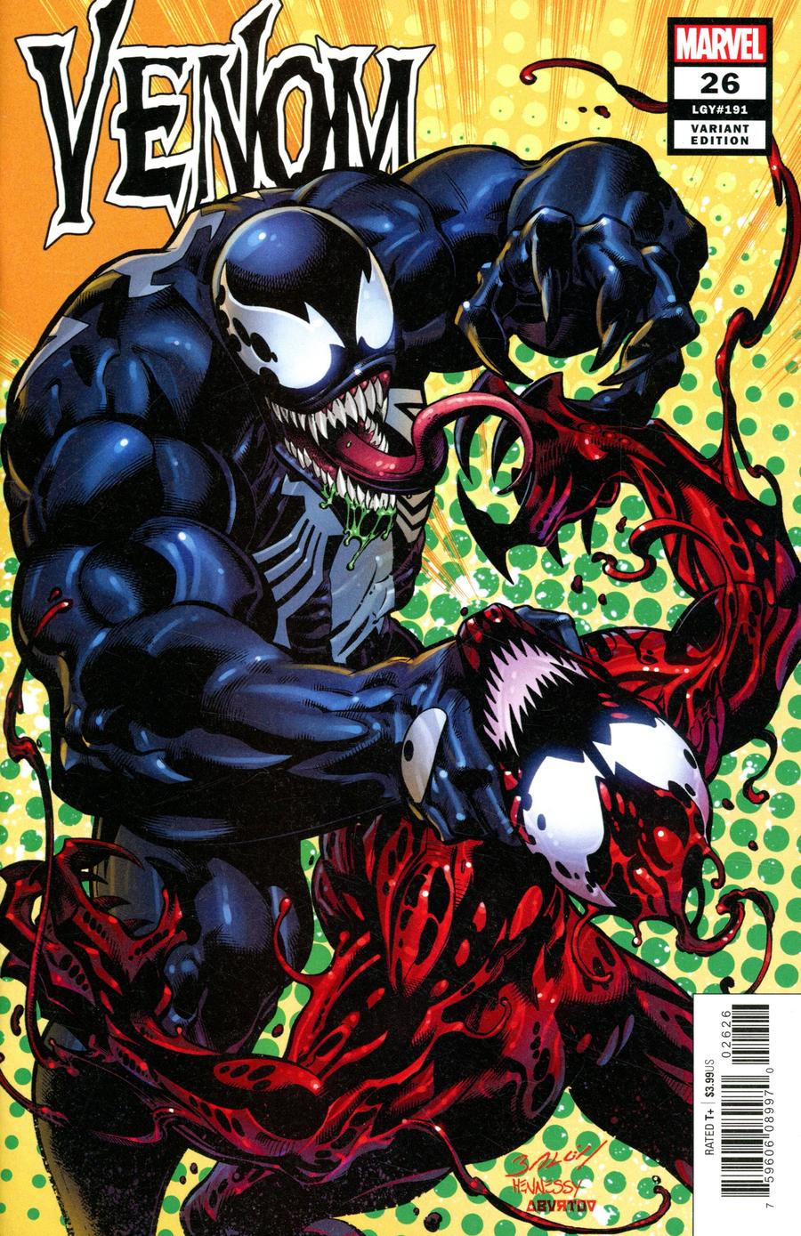Venom Vol 4 #26 Cover C Incentive Mark Bagley Variant Cover