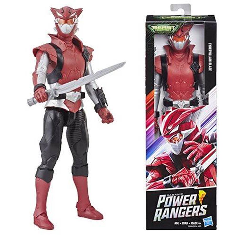 Power Rangers Beast Morphers 12-Inch Action Figure - Cybervillain Blaze