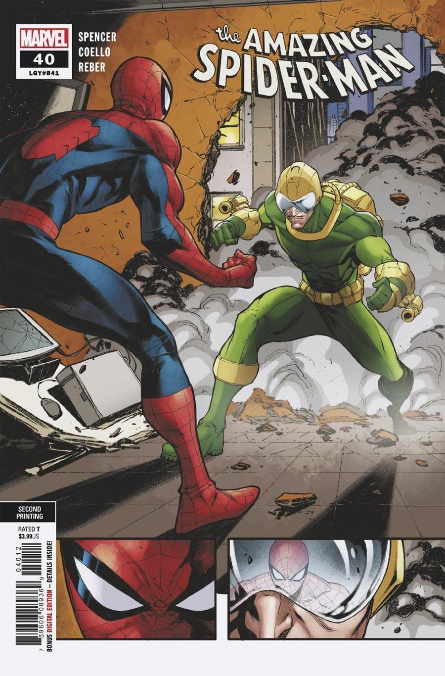 Amazing Spider-Man Vol 5 #40 Cover C 2nd Ptg Iban Coelle Variant Cover