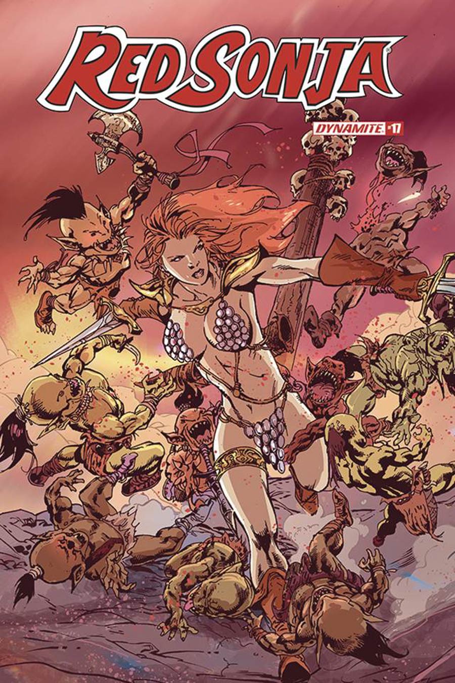 Red Sonja Vol 8 #17 Cover F Variant Roberto Castro Cover