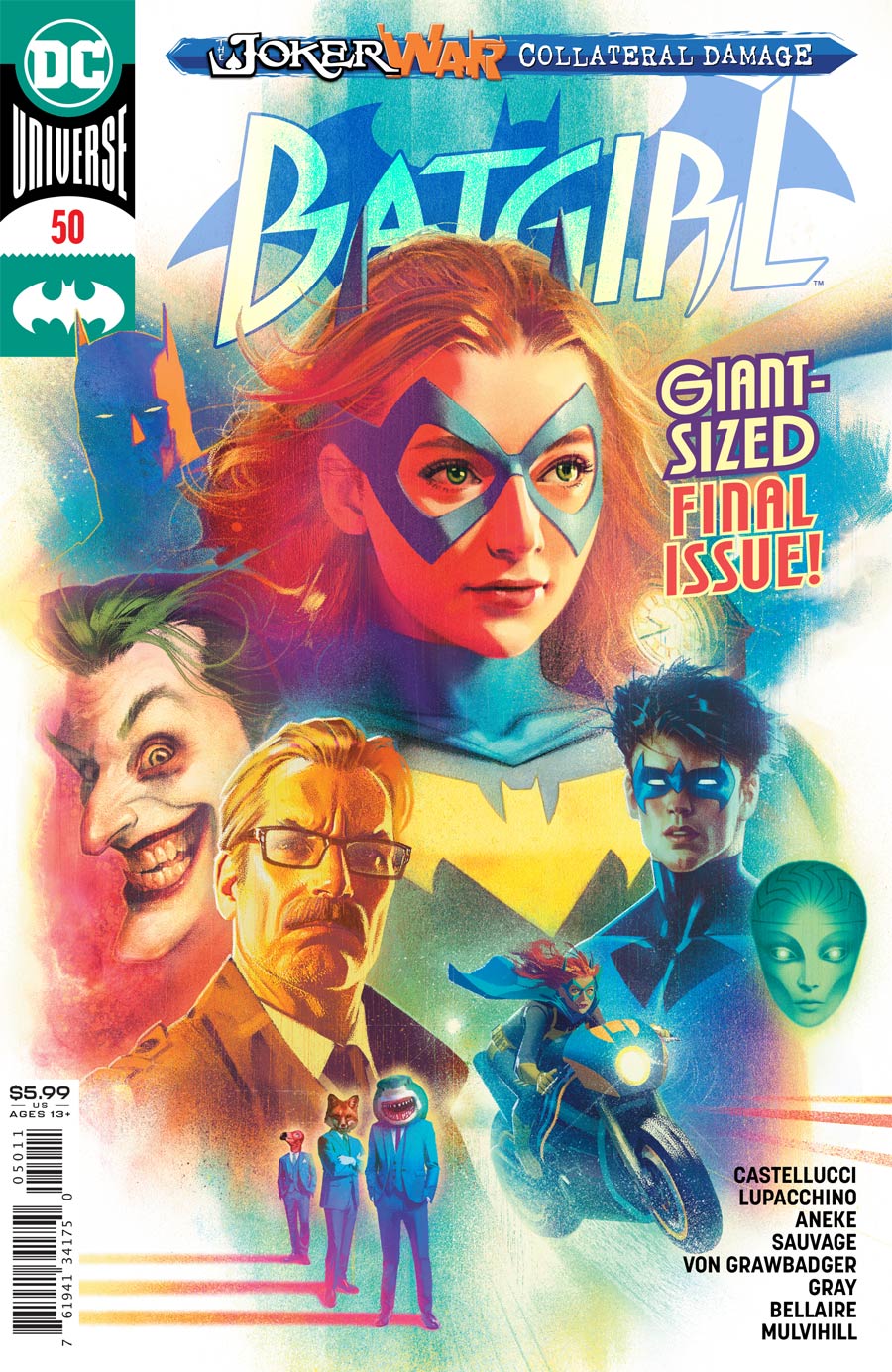 Batgirl Vol 5 #50 Cover A 1st Ptg Regular Joshua Middleton Cover (Joker War Fallout Tie-In)