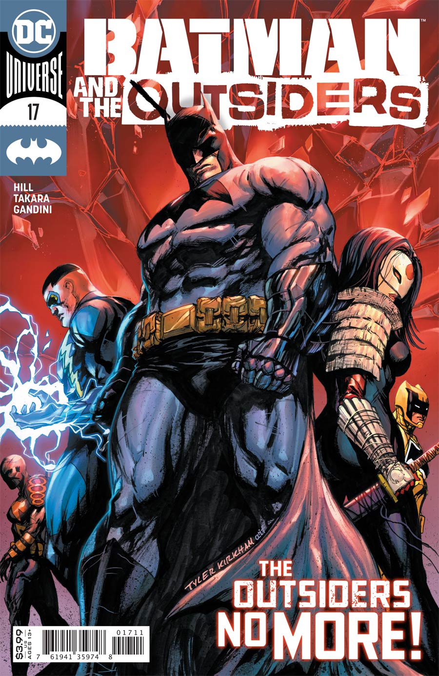 Batman And The Outsiders Vol 3 #17 Cover A Regular Tyler Kirkham Cover