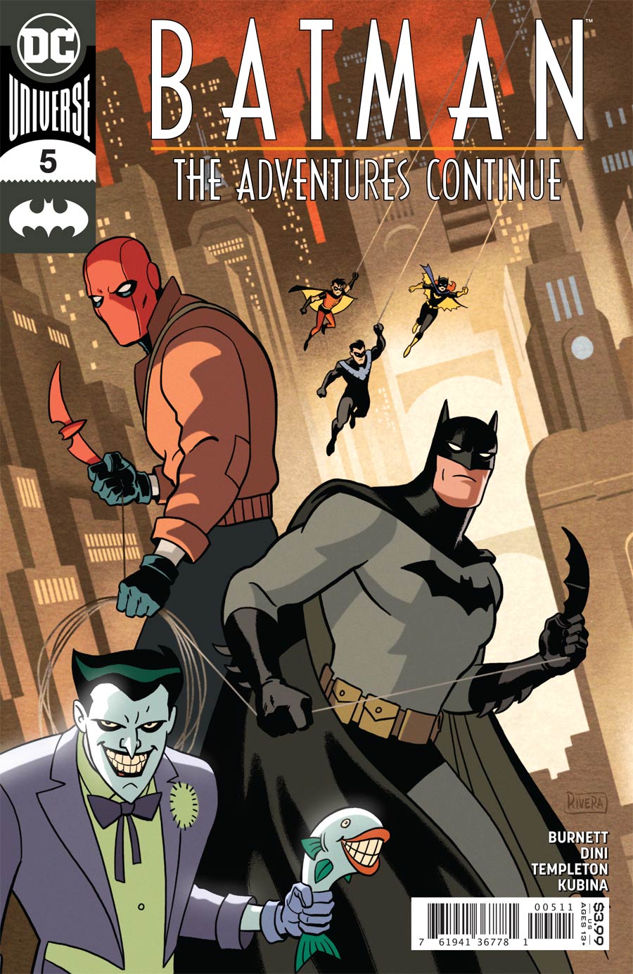 Batman The Adventures Continue #5 Cover A Regular Paolo Rivera & Joe Rivera Cover