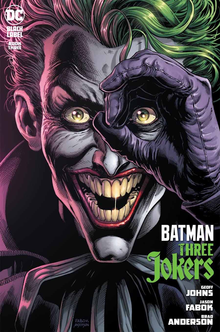 Batman Three Jokers #3 Cover A Regular Jason Fabok Joker Cover