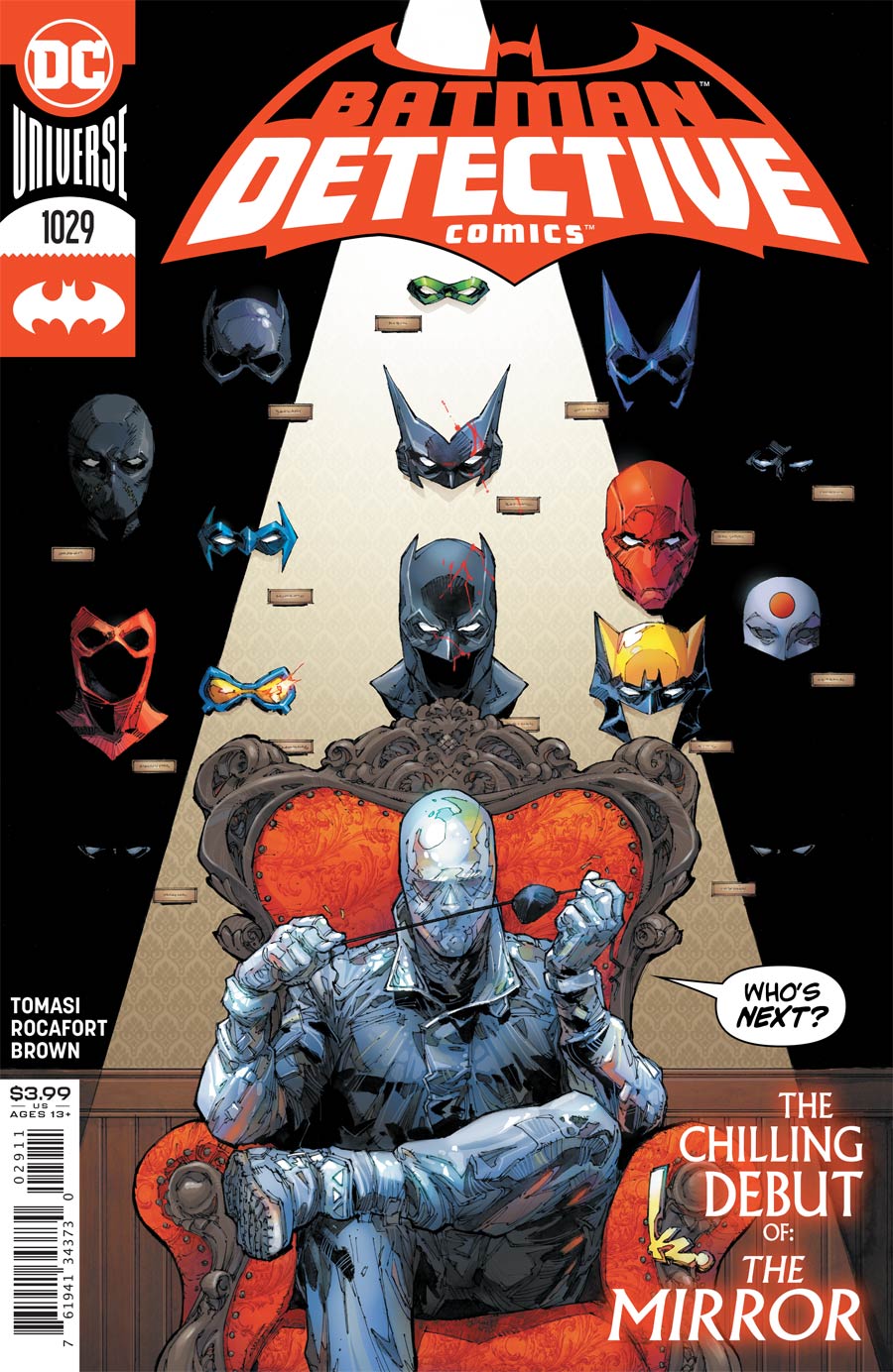 Detective Comics Vol 2 #1029 Cover A Regular Kenneth Rocafort Cover (Joker War Fallout Tie-In)