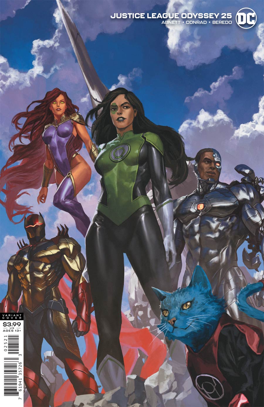 Justice League Odyssey #25 Cover B Variant Skan Cover