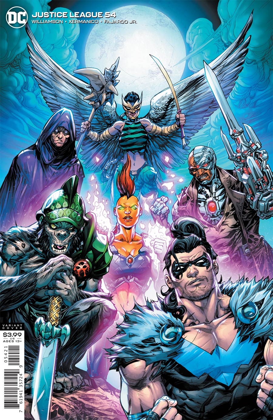 Justice League Vol 4 #54 Cover B Variant Howard Porter Cover (Dark Nights Death Metal Tie-In)