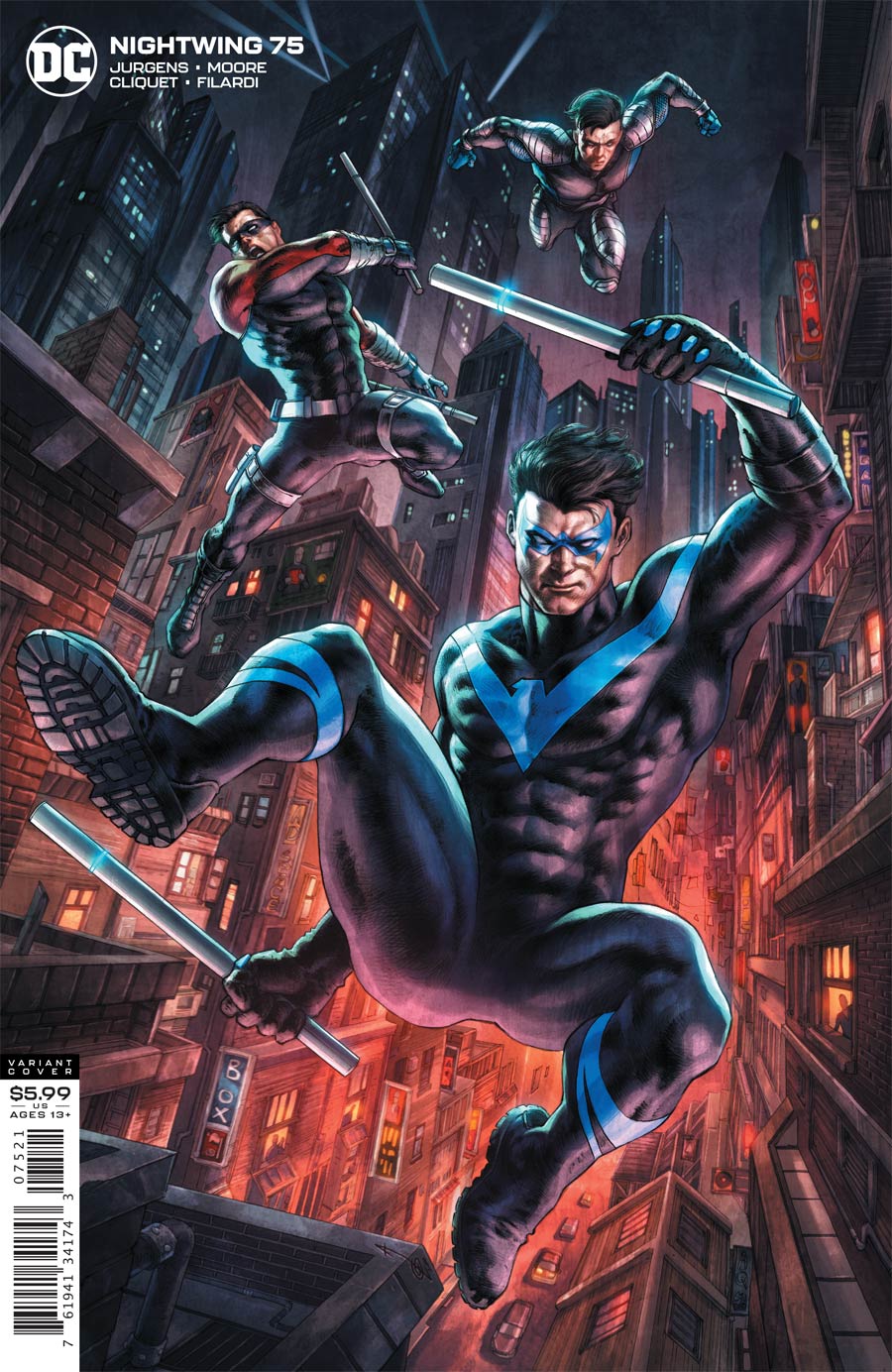 Nightwing Vol 4 #75 Cover B Variant Alan Quah Cover (Joker War Fallout Tie-In)