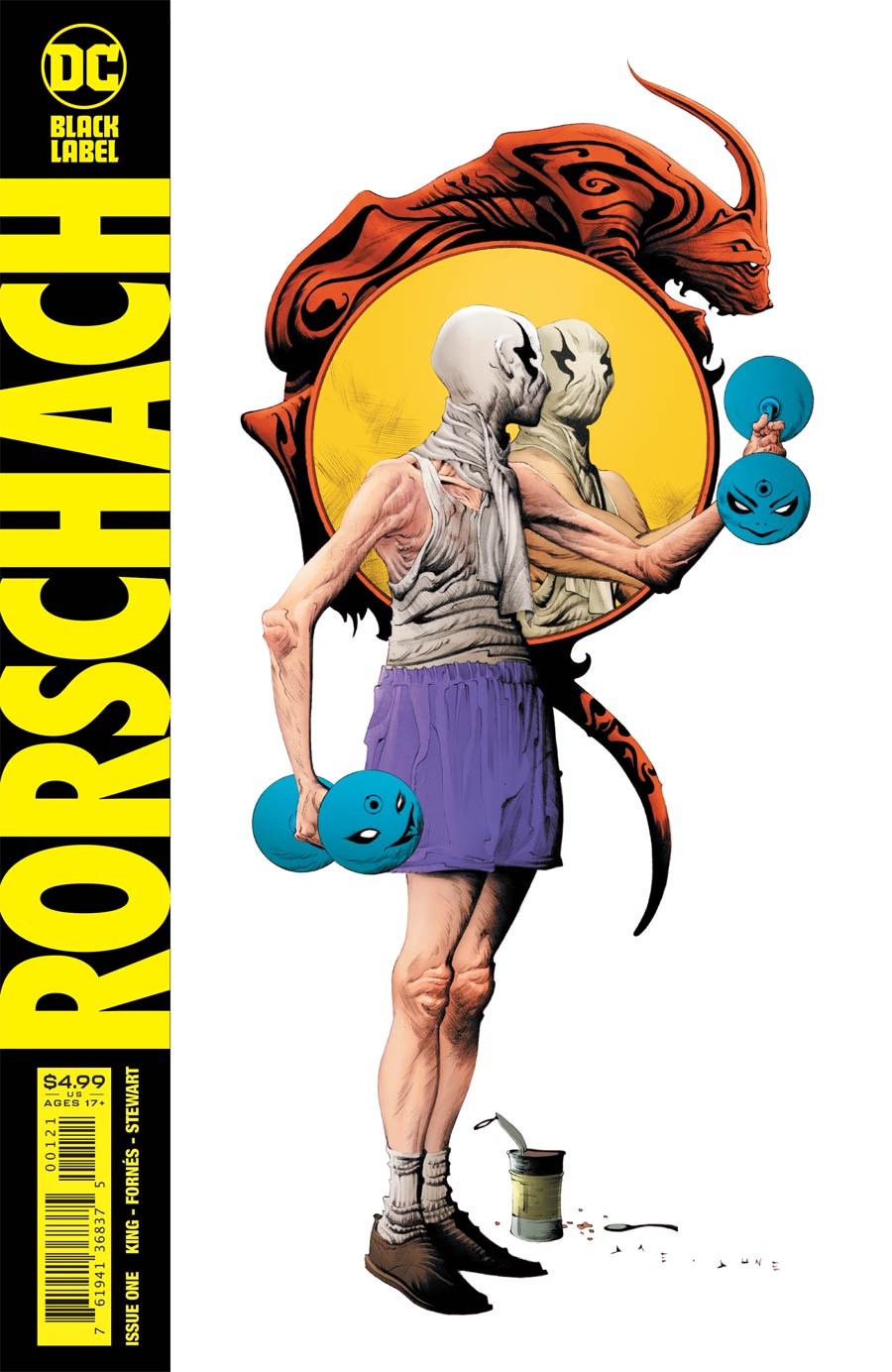 Rorschach #1 Cover B Variant Jae Lee Cover