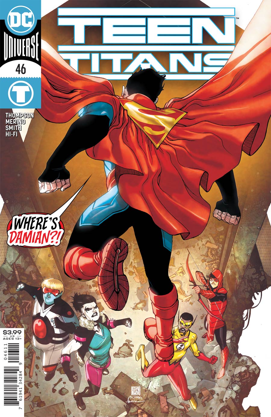 Teen Titans Vol 6 #46 Cover A Regular Bernard Chang Cover