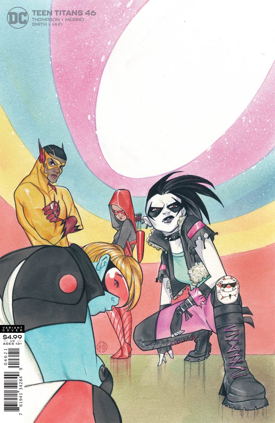 Teen Titans Vol 6 #46 Cover B Variant Peach Momoko Card Stock Cover