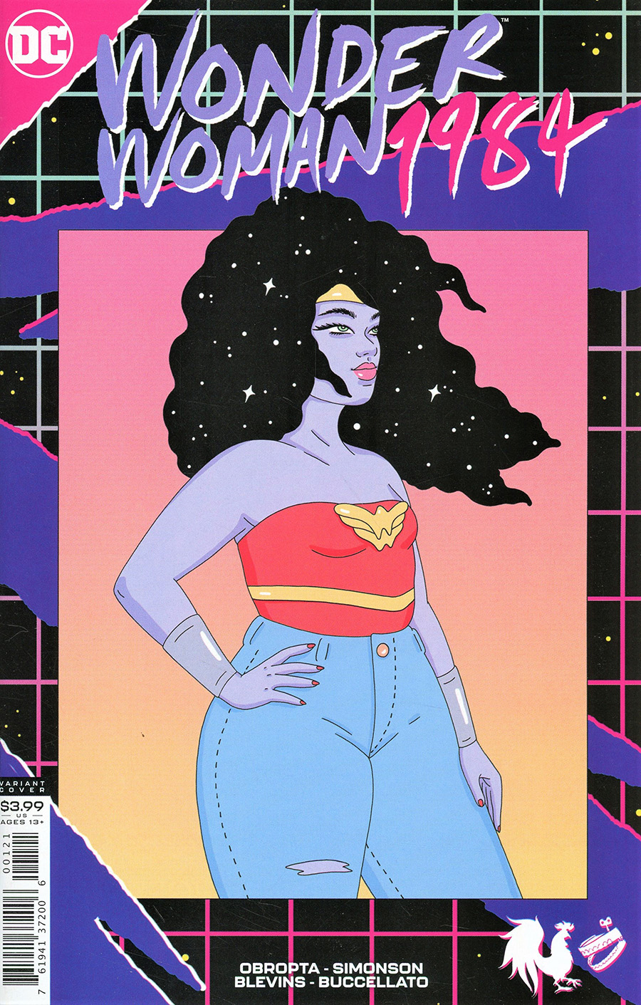 Wonder Woman 1984 One Shot Cover B Variant Robin Eisenberg Rooster Teeth Cover