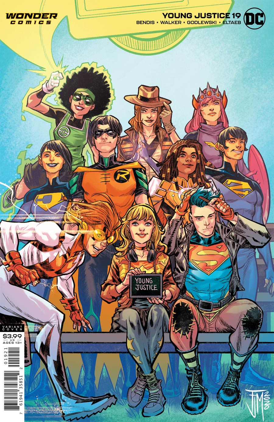 Young Justice Vol 3 #19 Cover B Variant Francis Manapul Cover