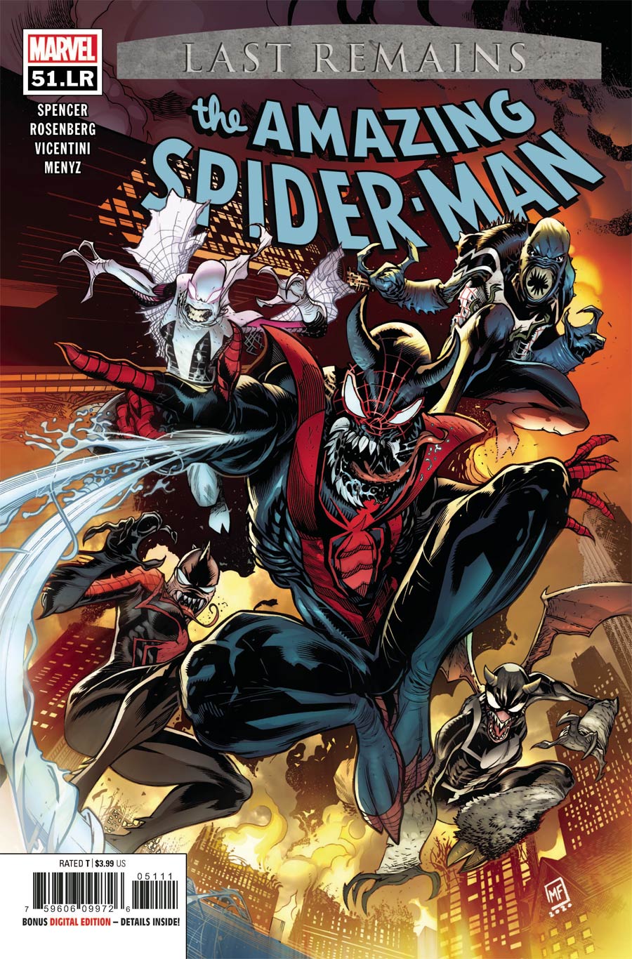 Amazing Spider-Man Vol 5 #51 LR Cover A Regular Marcelo Ferreira Cover