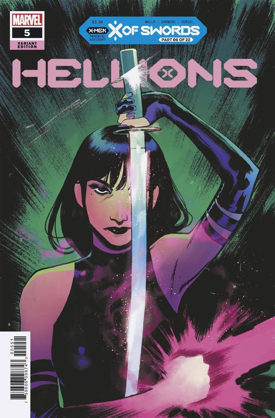 Hellions #5 Cover C Variant Sara Pichelli Cover (X Of Swords Part 6)