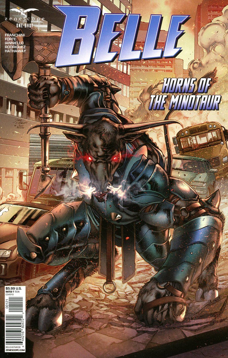 Grimm Fairy Tales Presents Belle Horns Of The Minotaur One Shot Cover B Igor Vitorino