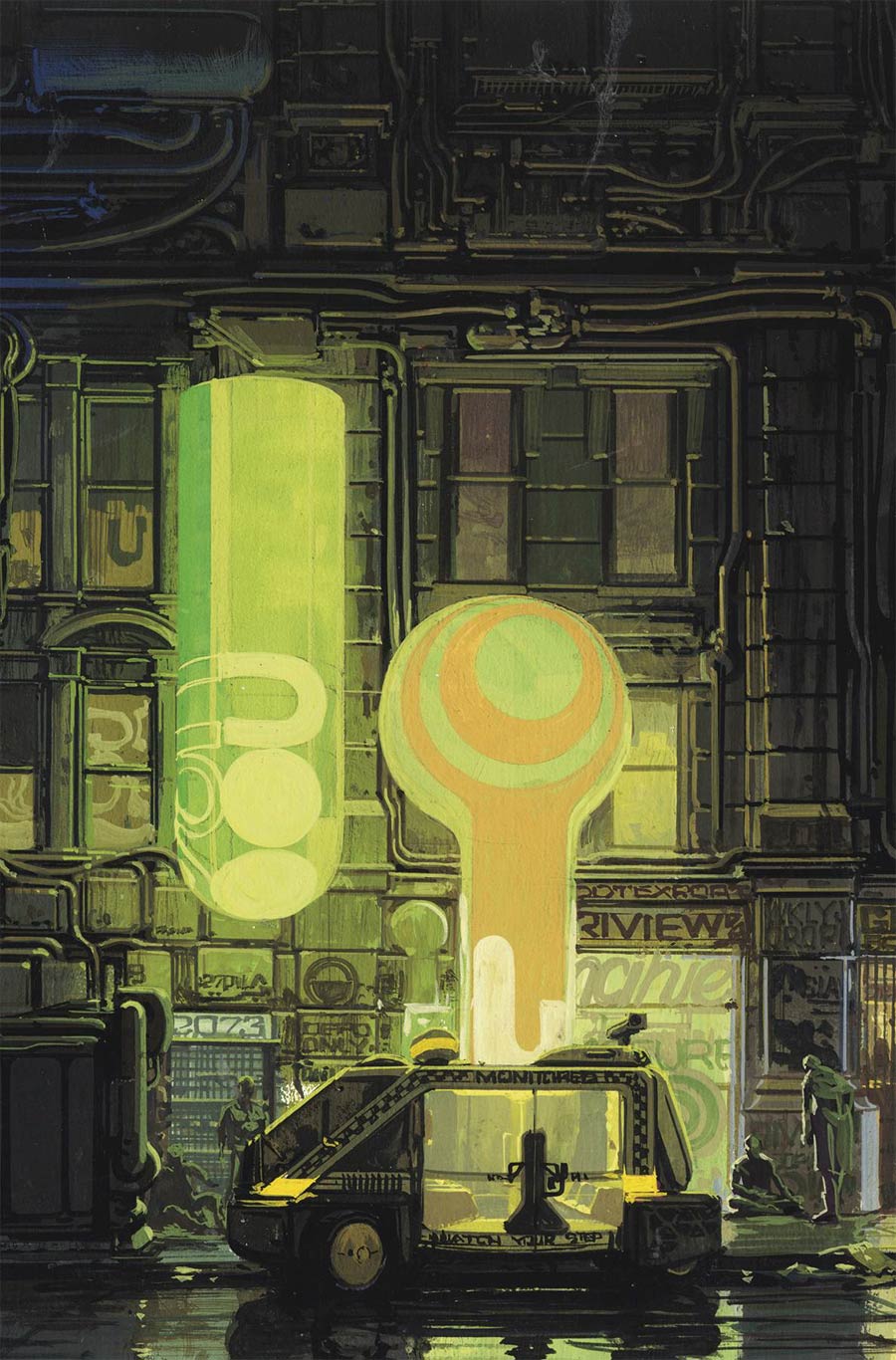 Blade Runner 2019 #5-8 Syd Mead Virgin Pack