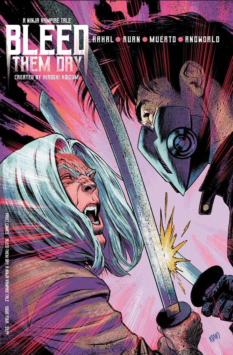 Bleed Them Dry #4 Cover B Variant Adam Gorham Cover