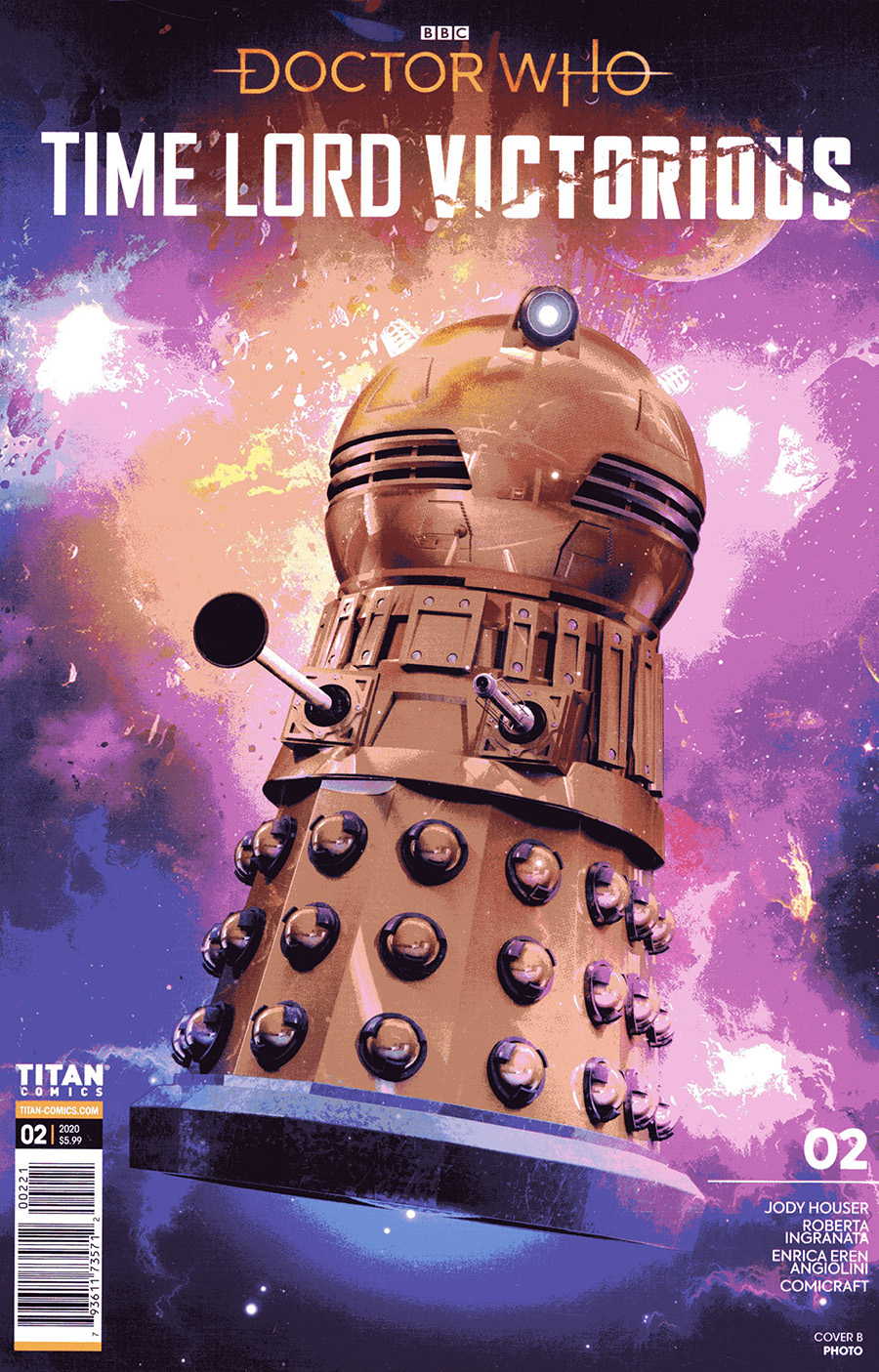 Doctor Who Time Lord Victorious #2 Cover B Variant Photo Cover