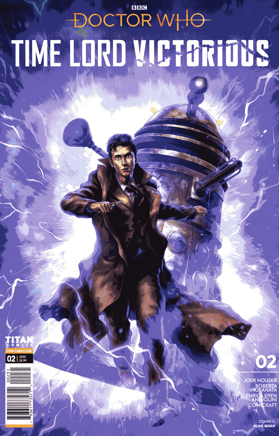 Doctor Who Time Lord Victorious #2 Cover C Variant Alan Quah Cover