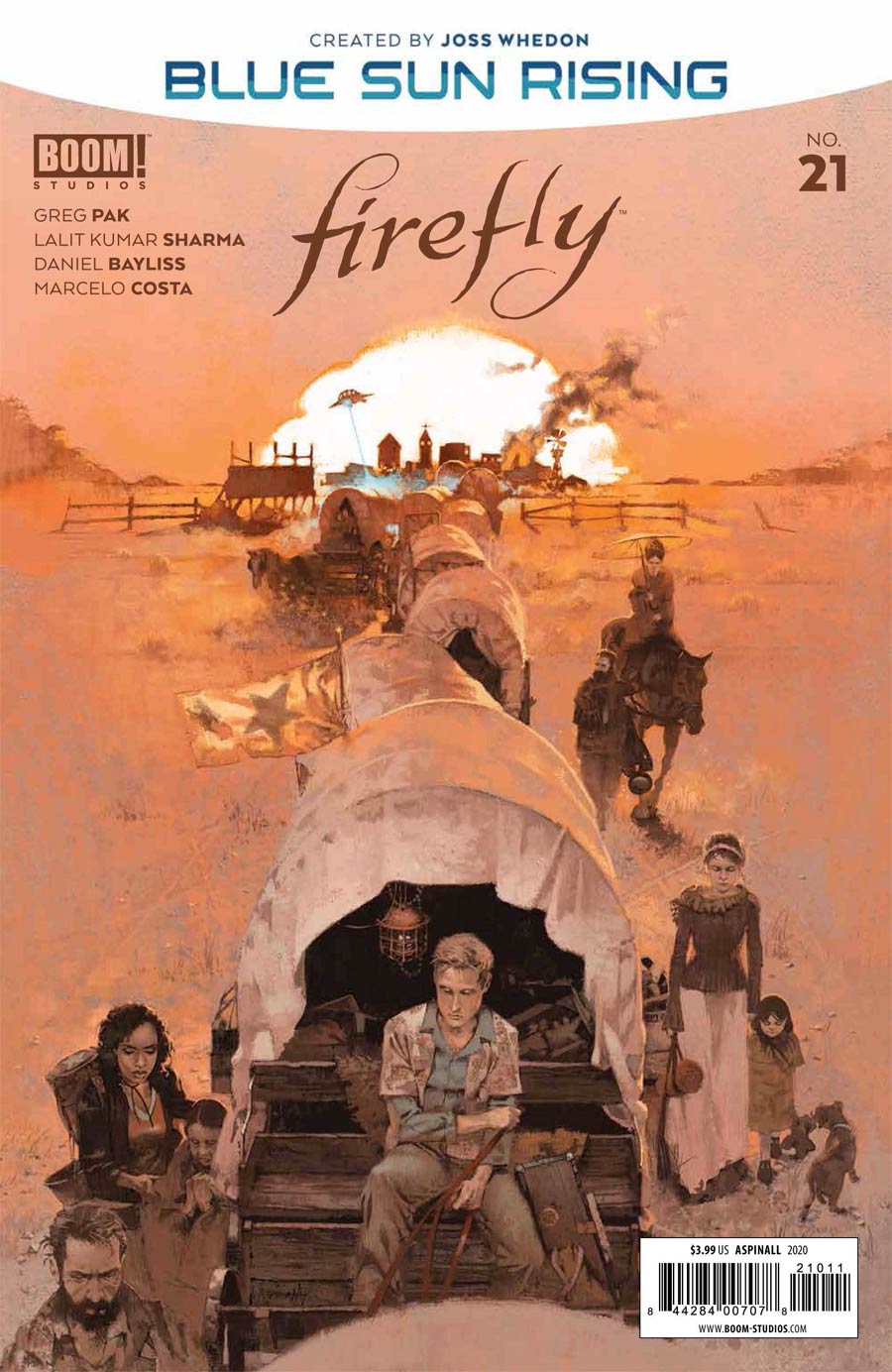 Firefly #21 Cover A Regular Marc Aspinall Cover