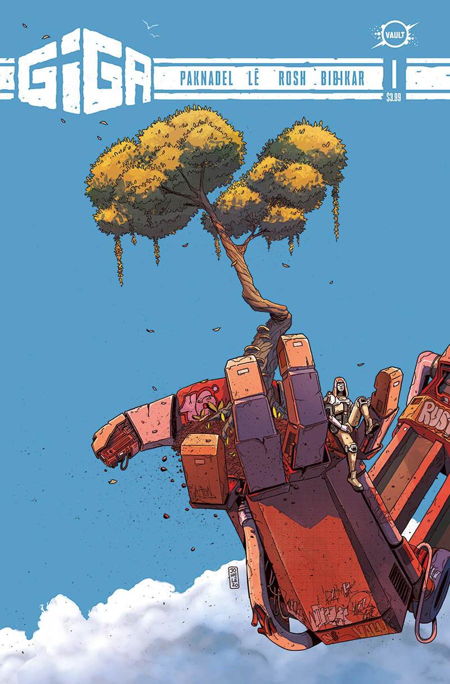 Giga #1 Cover A 1st Ptg Regular John Le & Roshan Kurichiyanil Cover