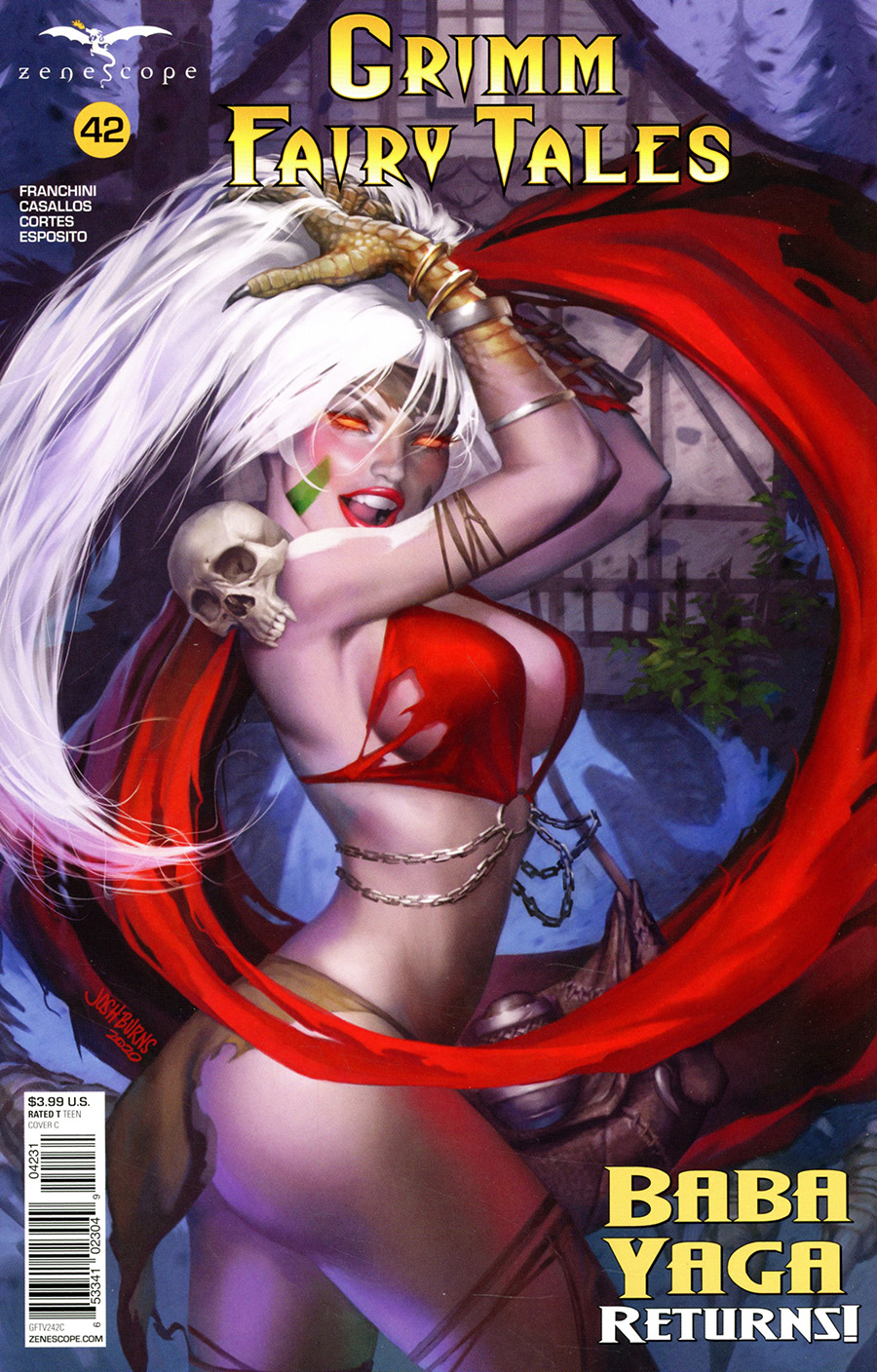 Grimm Fairy Tales Vol 2 #42 Cover C Josh Burns