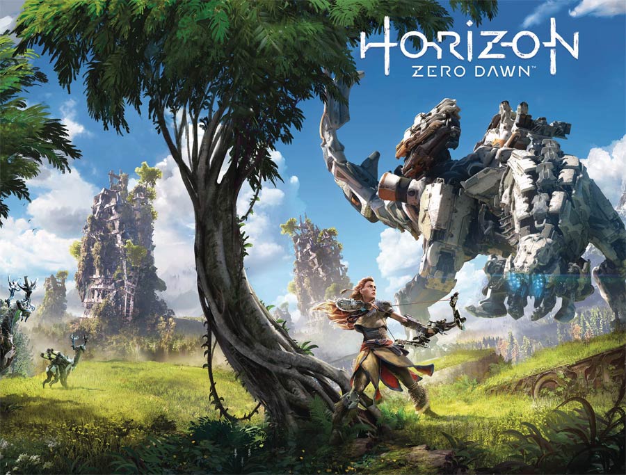 Horizon Zero Dawn #4 Cover B Variant Game Art Wraparound Cover