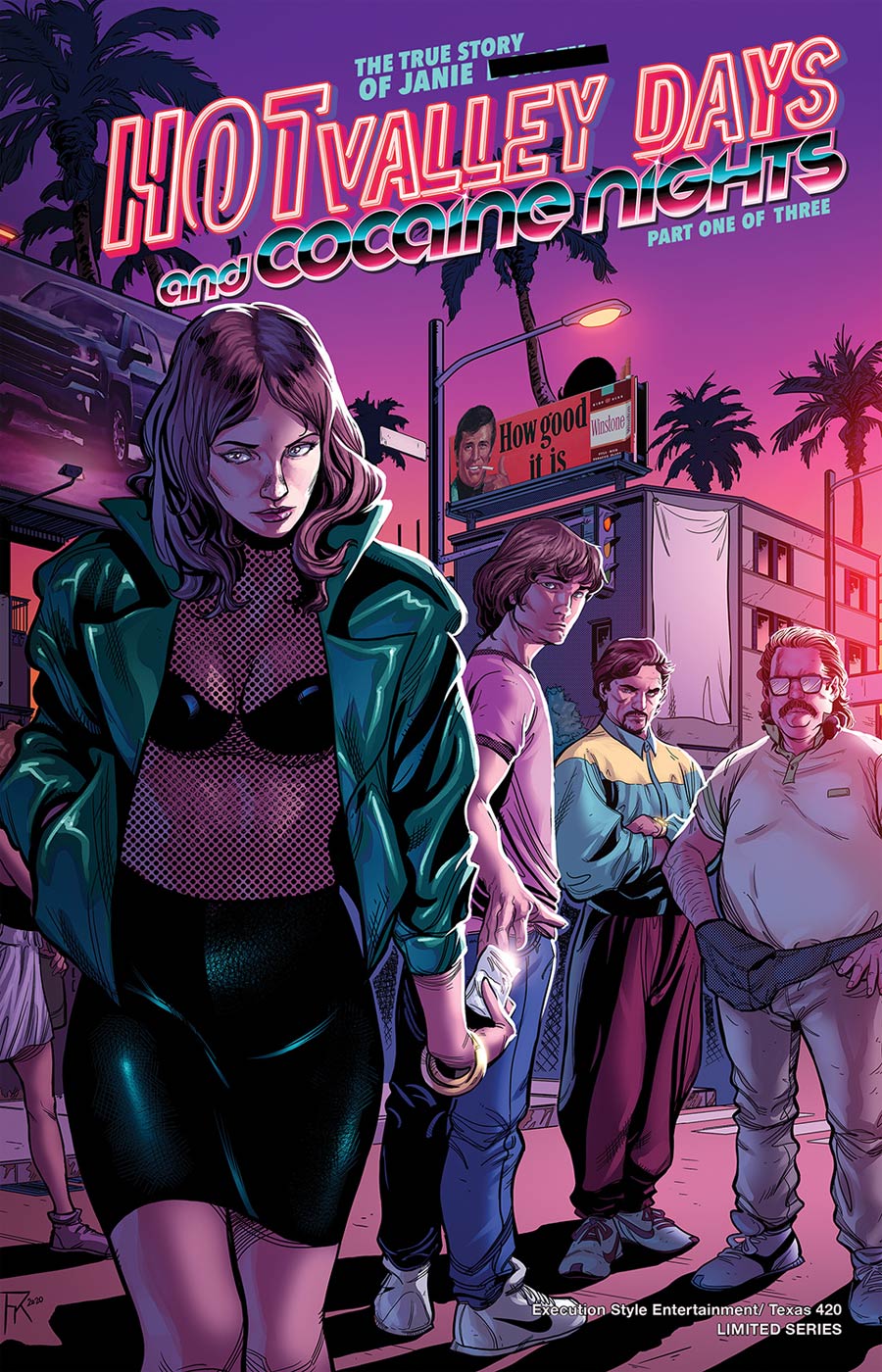 Hot Valley Days And Cocaine Nights (Antarctic Press) #1 Cover A Regular Cover