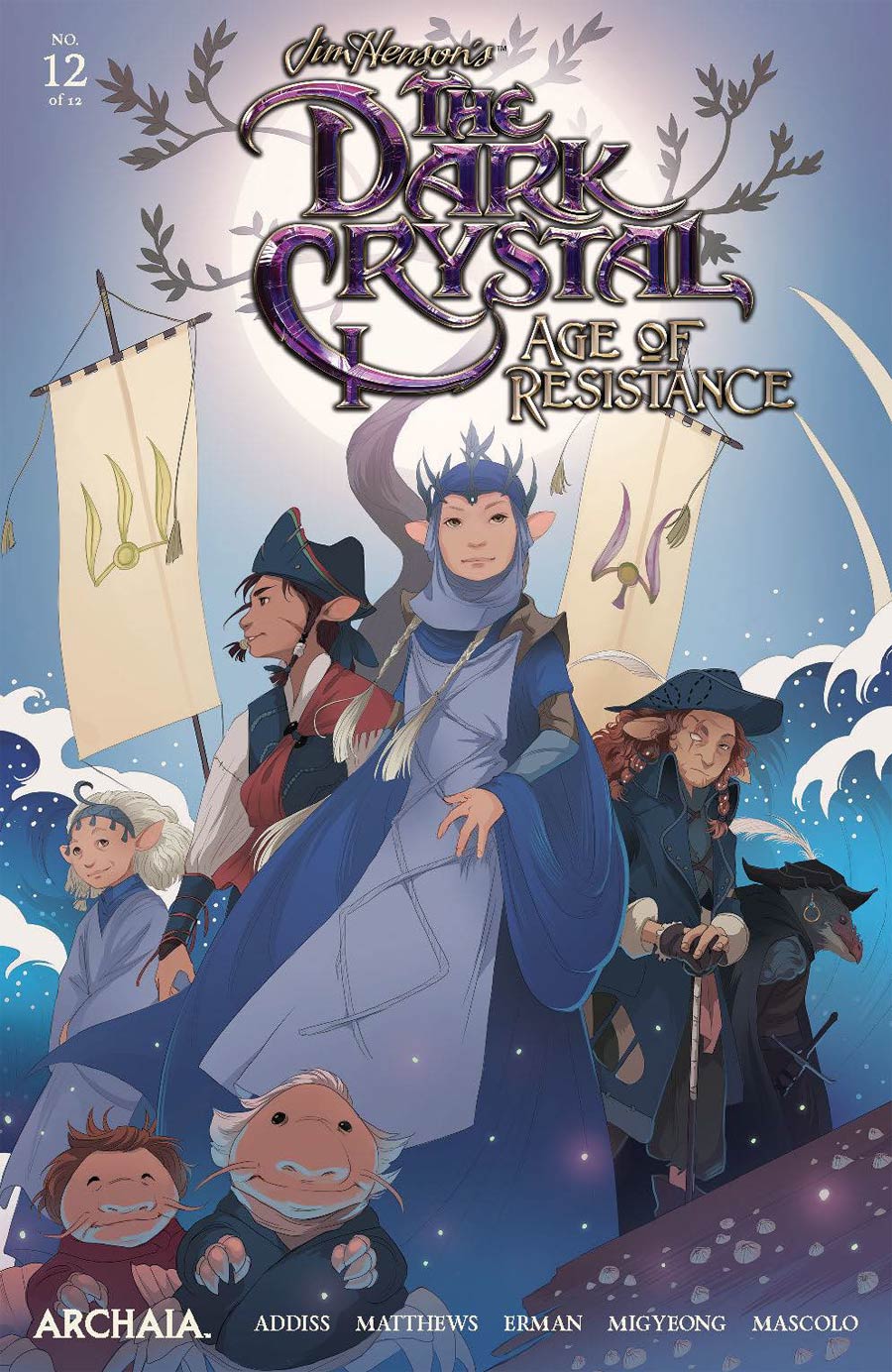 Jim Hensons Dark Crystal Age Of Resistance #12 Cover A Regular Mona Finden Cover