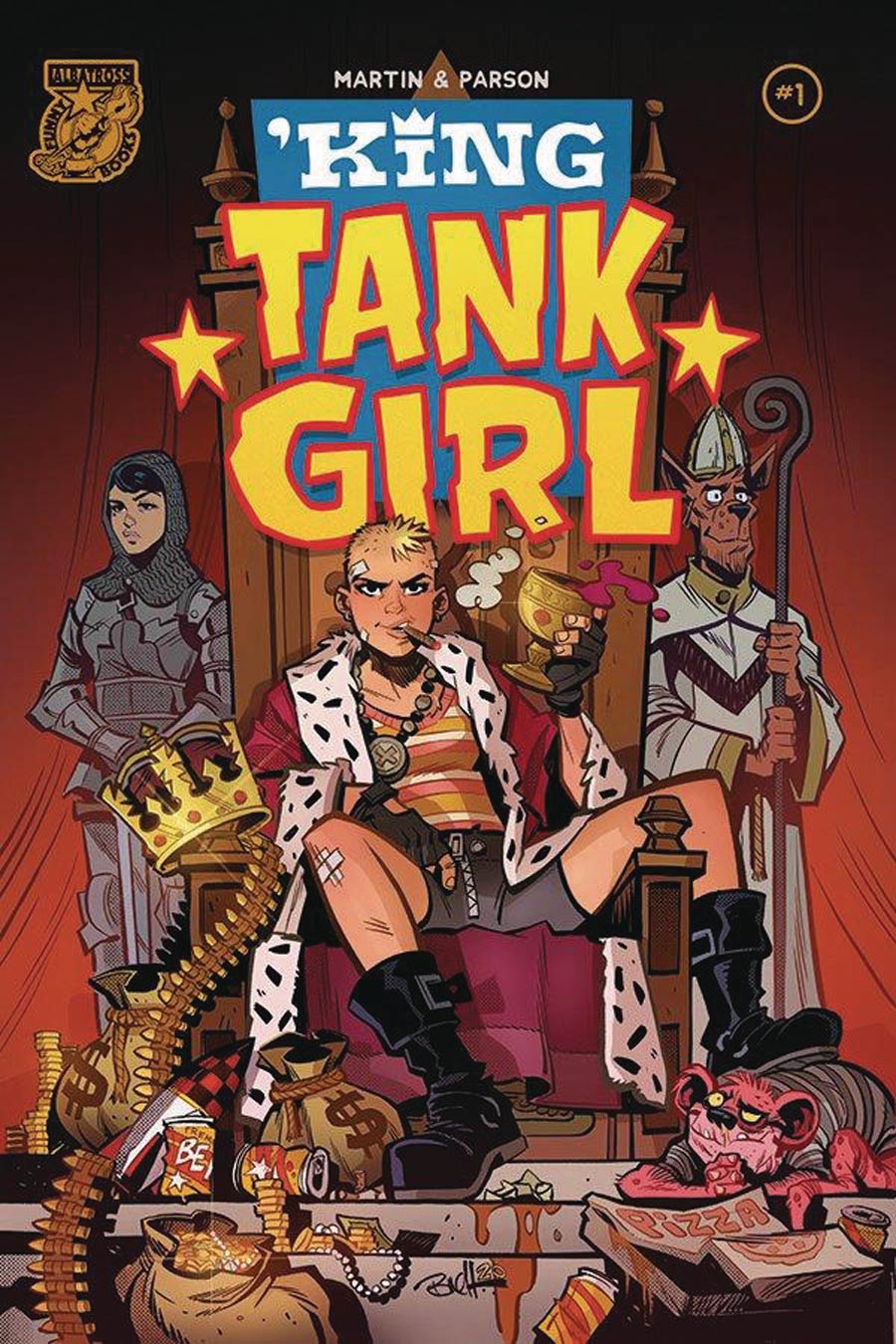 King Tank Girl #1 Cover A Regular Brett Parson Cover