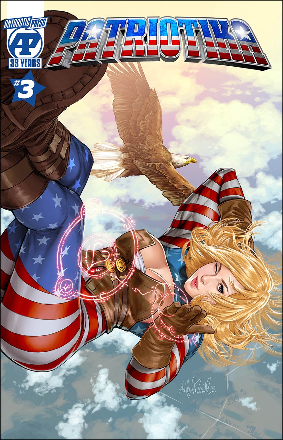 Patriotika #3 Cover A Regular Chuck Art Cover