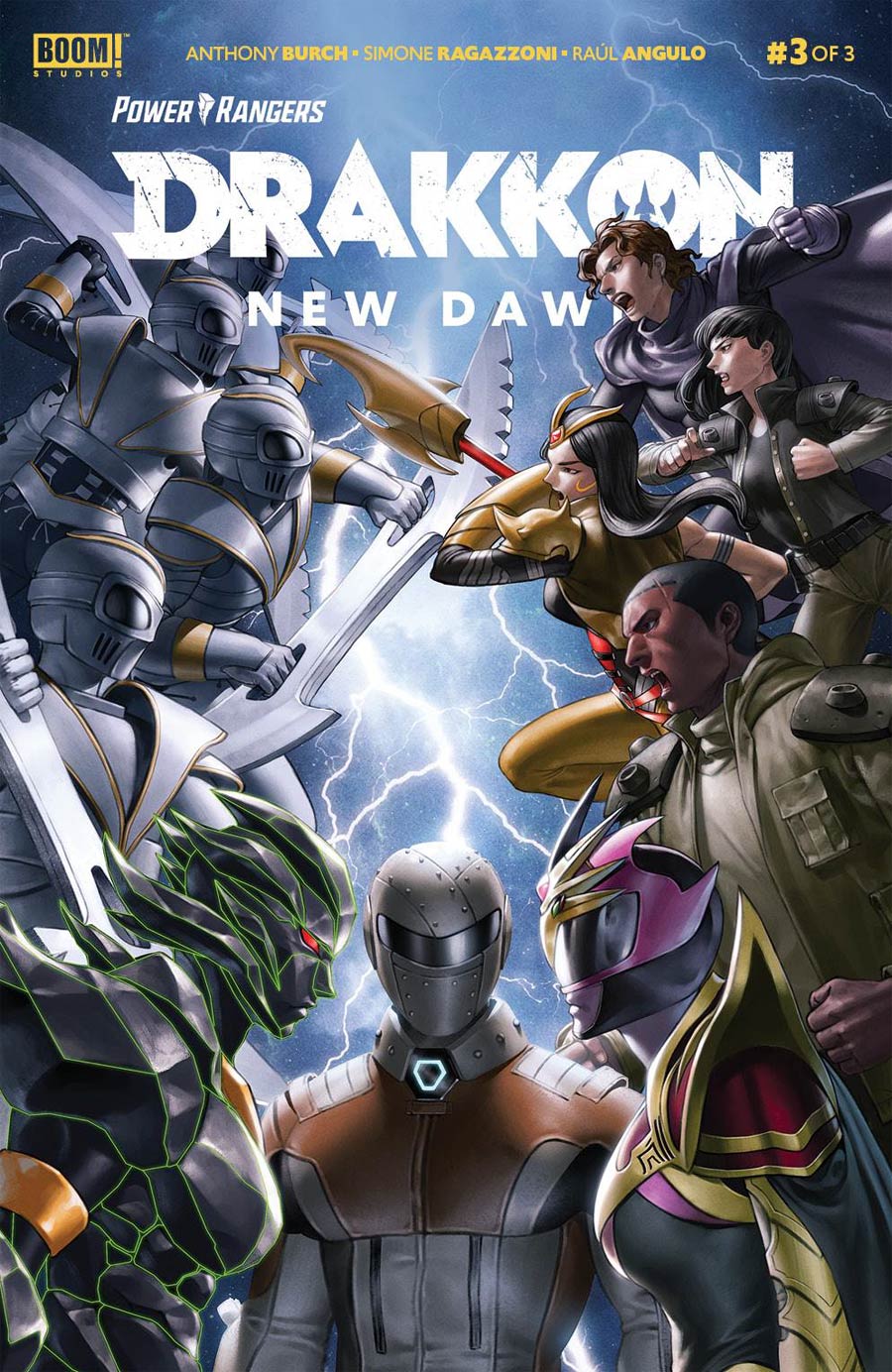 Power Rangers Drakkon New Dawn #3 Cover A Regular Junggeun Yoon Secret Cover