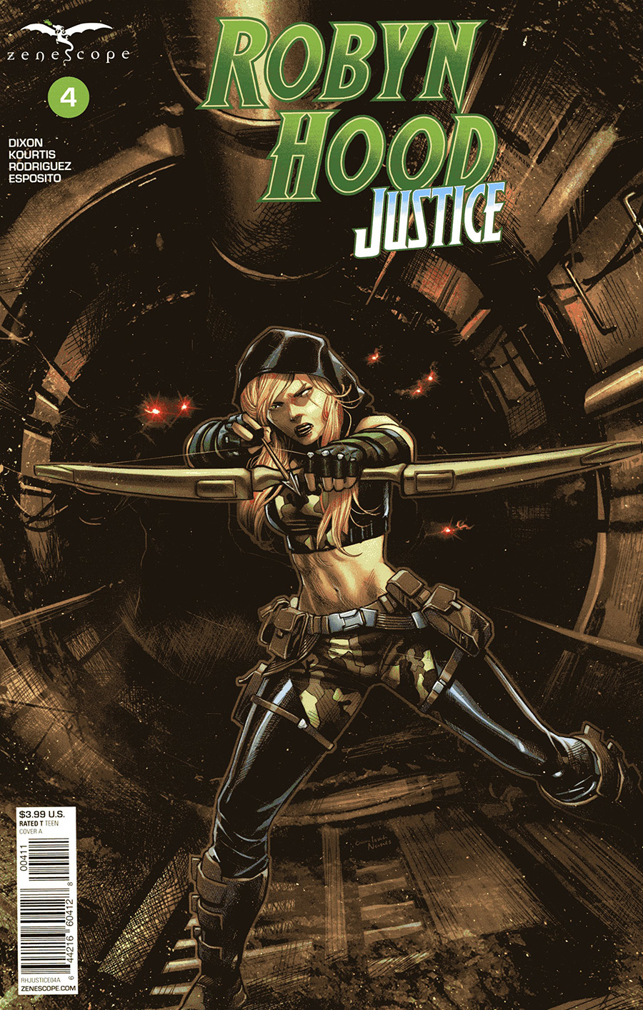 Grimm Fairy Tales Presents Robyn Hood Justice #4 Cover A Martin Coccolo