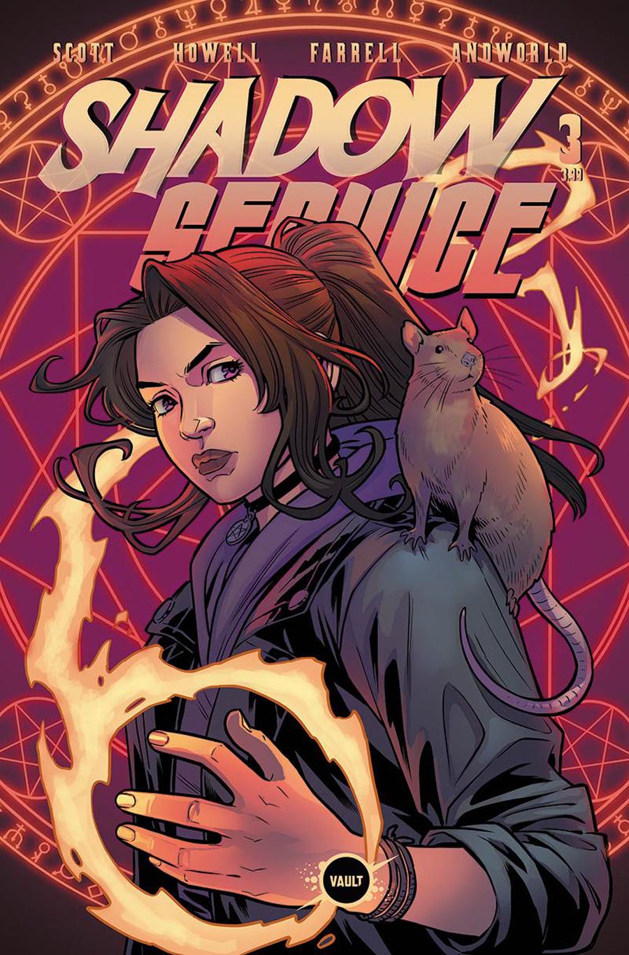 Shadow Service #3 Cover B Variant Rebekah Isaacs Cover