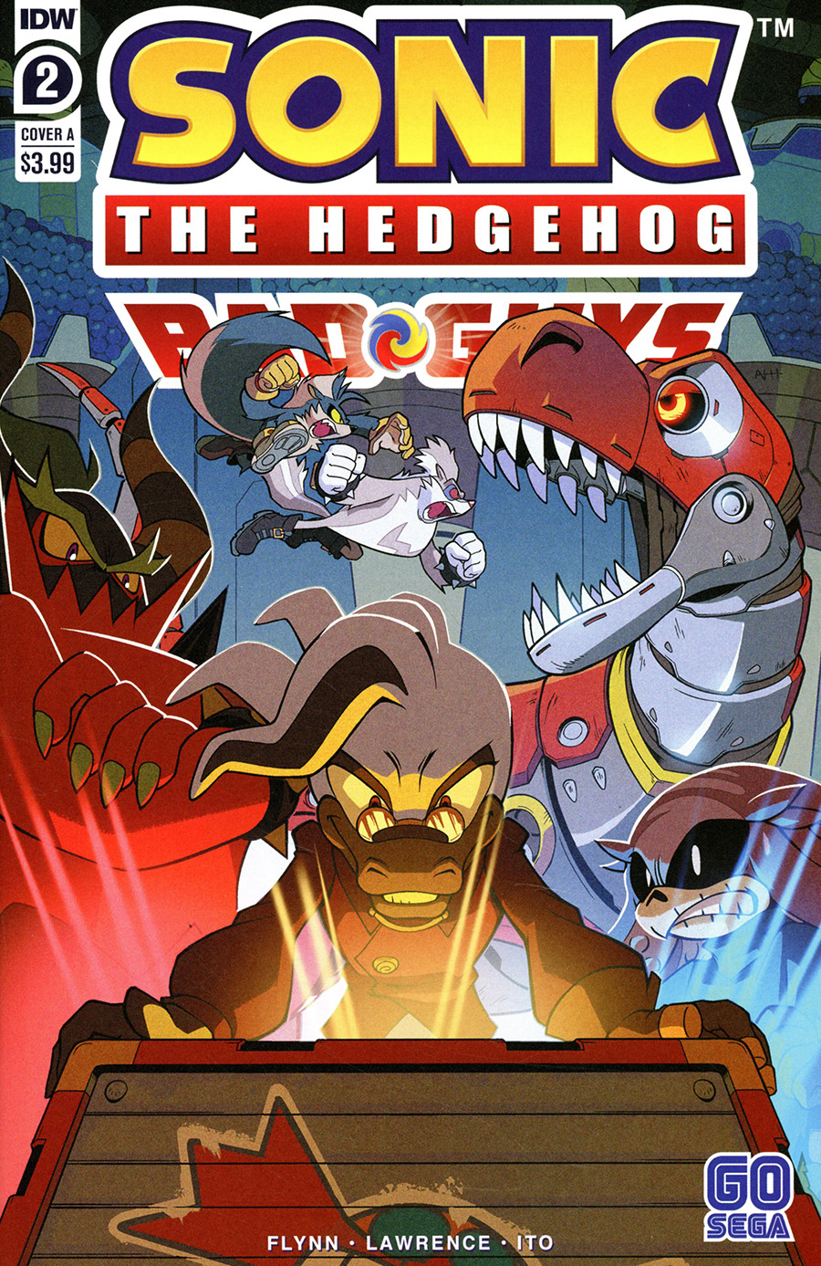 Sonic The Hedgehog Bad Guys #2 Cover A Regular Aaron Hammerstrom Cover