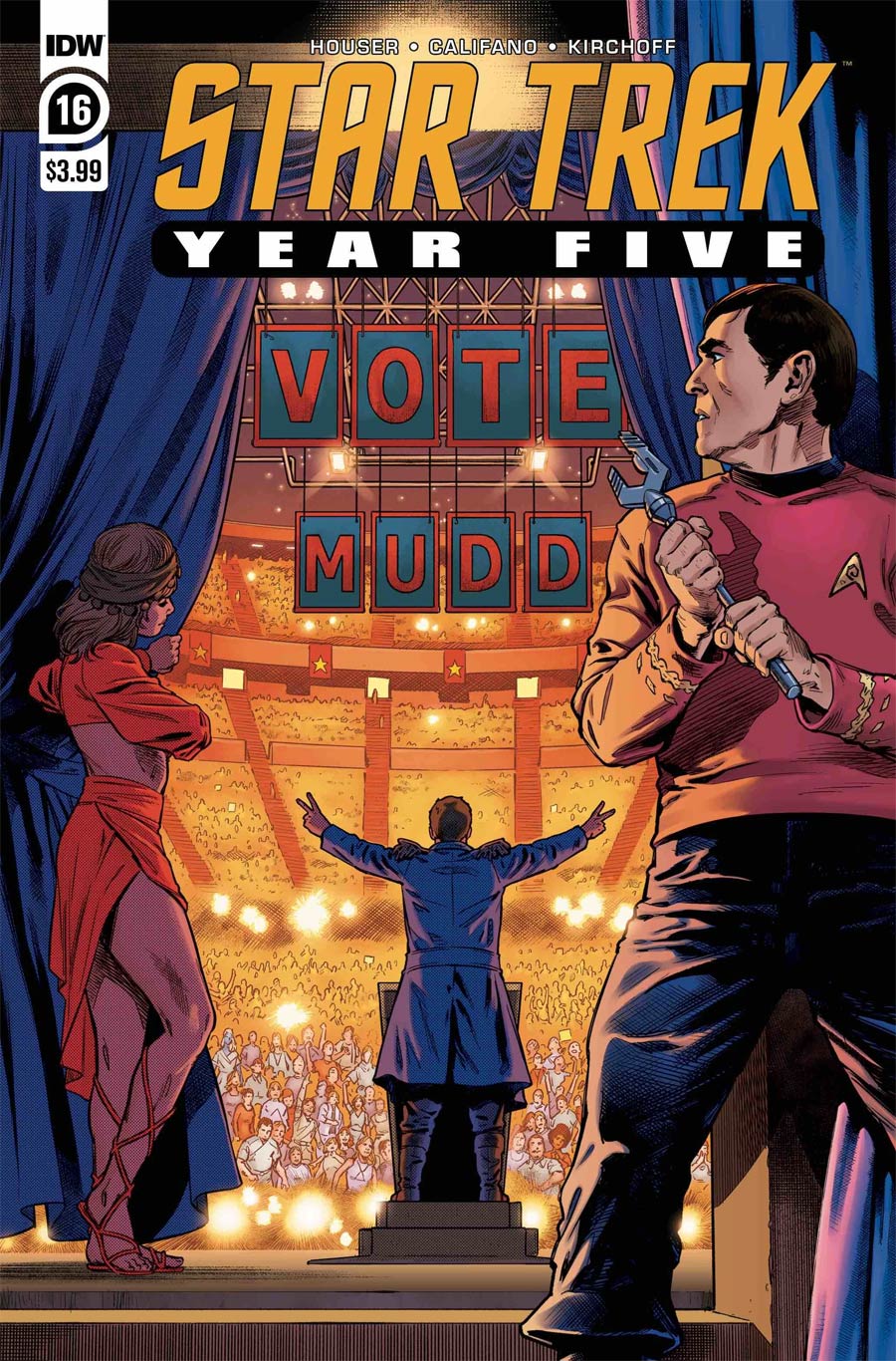 Star Trek Year Five #16 Cover A Regular Stephen Thompson Cover