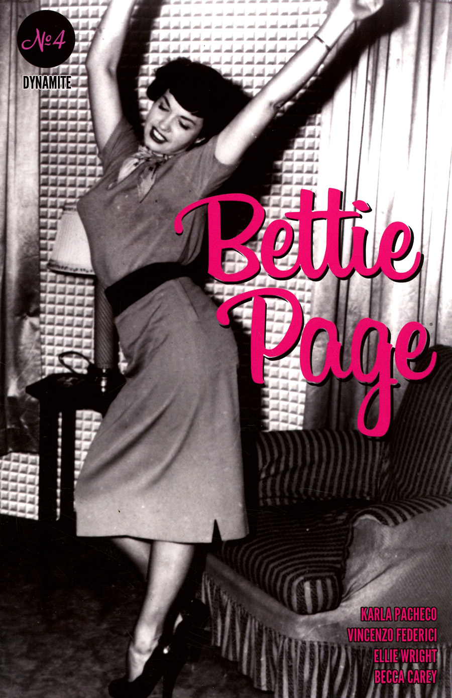 Bettie Page Vol 3 #4 Cover E Variant Bettie Page Photo Cover