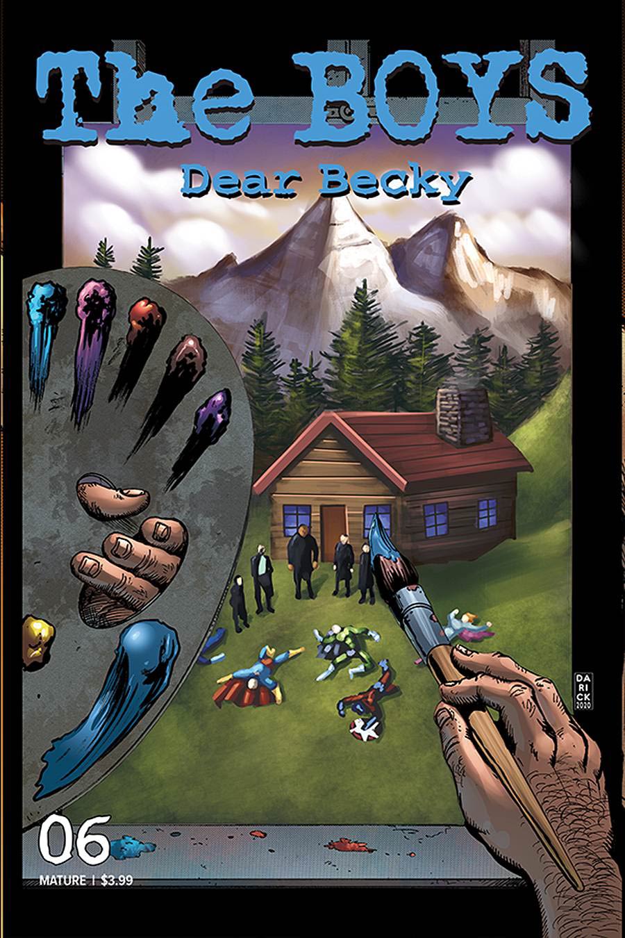 Boys Dear Becky #6 Cover A Regular Darick Robertson Cover