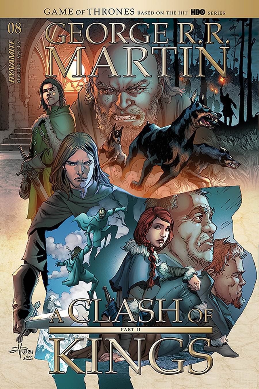 Game Of Thrones Clash Of Kings Vol 2 #8 Cover B Variant Mel Rubi Cover