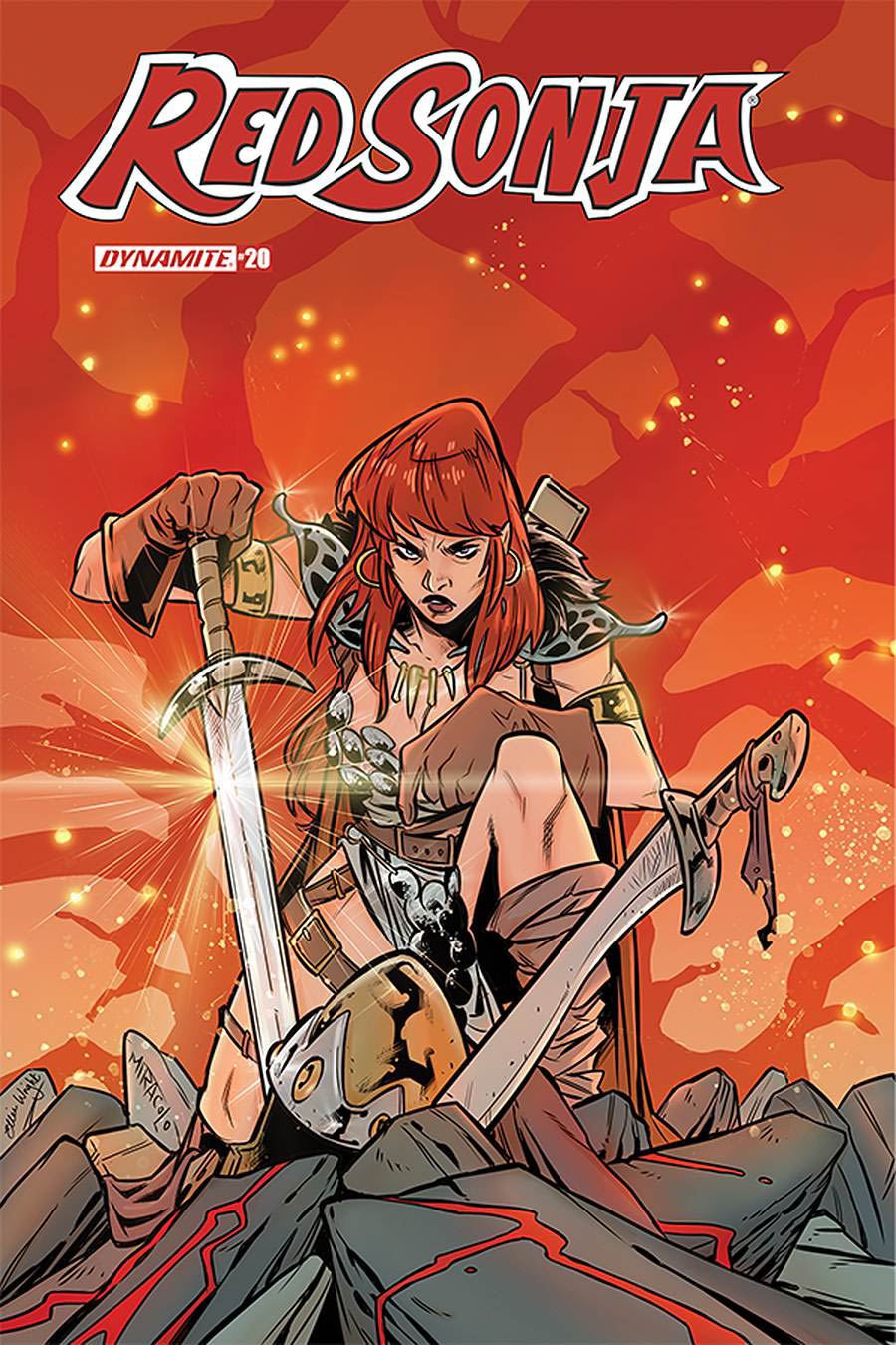 Red Sonja Vol 8 #20 Cover D Variant Alessandro Miracolo Cover