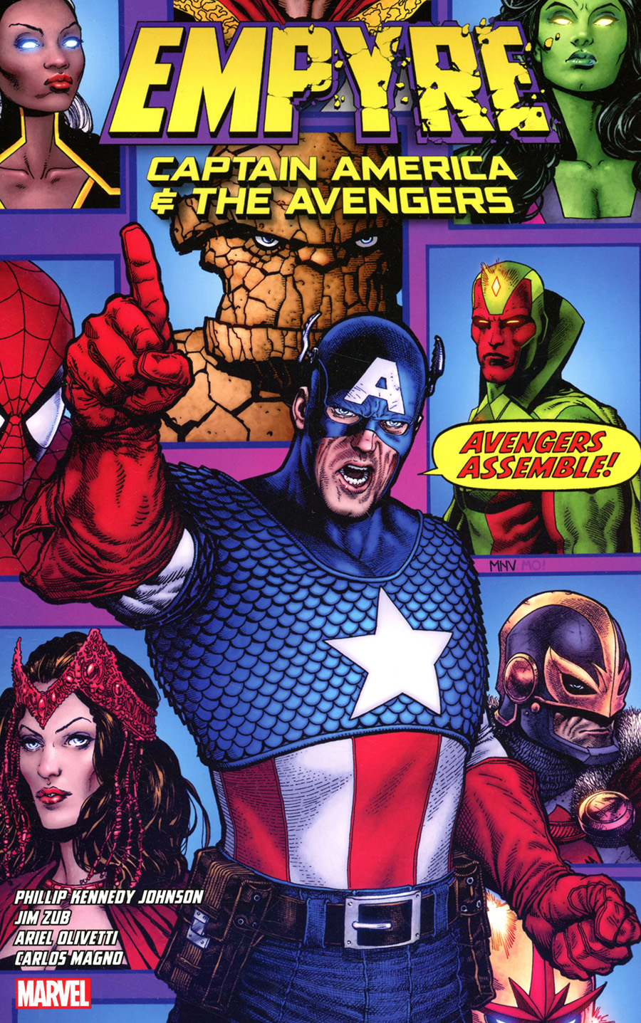 Empyre Captain America And The Avengers TP