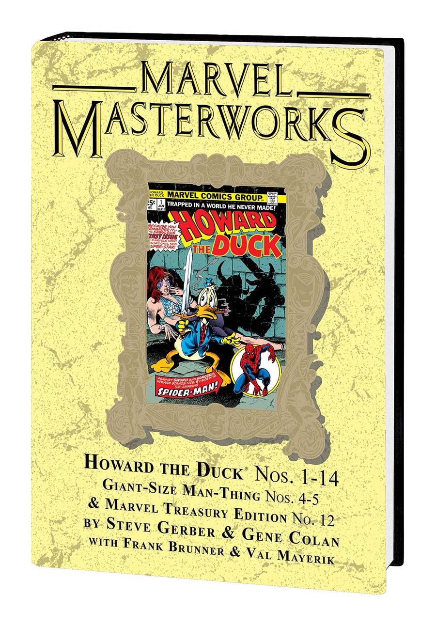 Marvel Masterworks Howard The Duck Vol 1 HC Variant Dust Jacket